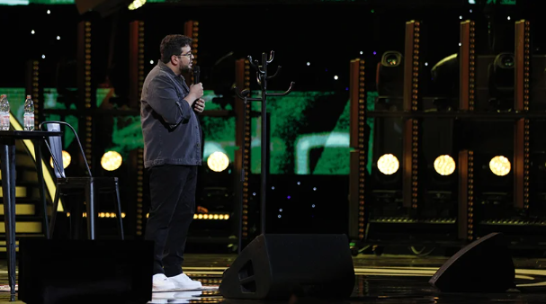 “Obrero del humor”: las redes sociales explotaron con la rutina de Luis Slimming en Viña 2024